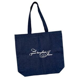 NWOT NYDJ Dark Blue Denim Tote